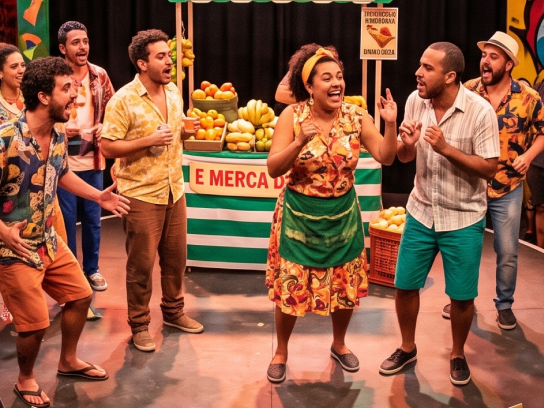 Como a Vida É — espetáculo teatral imersivo de linguagem cômica com circulação nacional